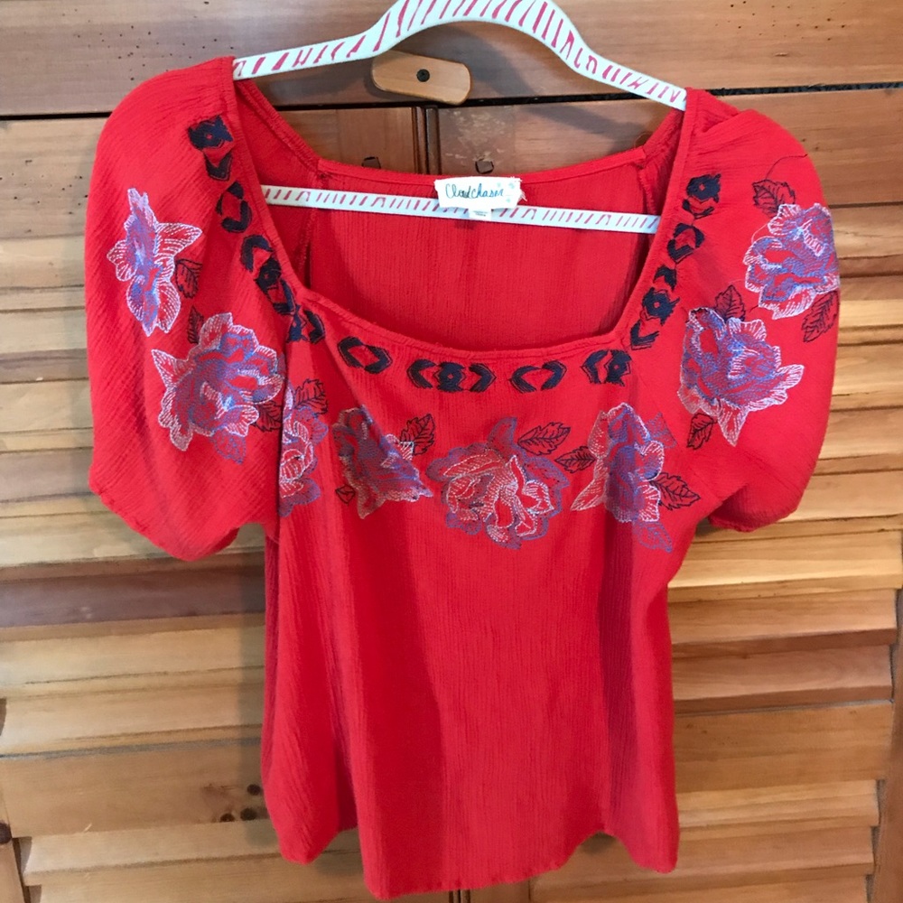 Cute red shirt